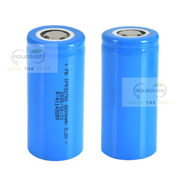 32700 - LFP 6000mAh Rechargeable Battery 1C - Grade A