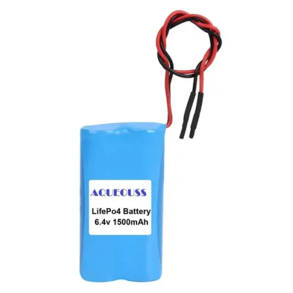 6.4v 1500mAh LiFePO4 Battery Pack