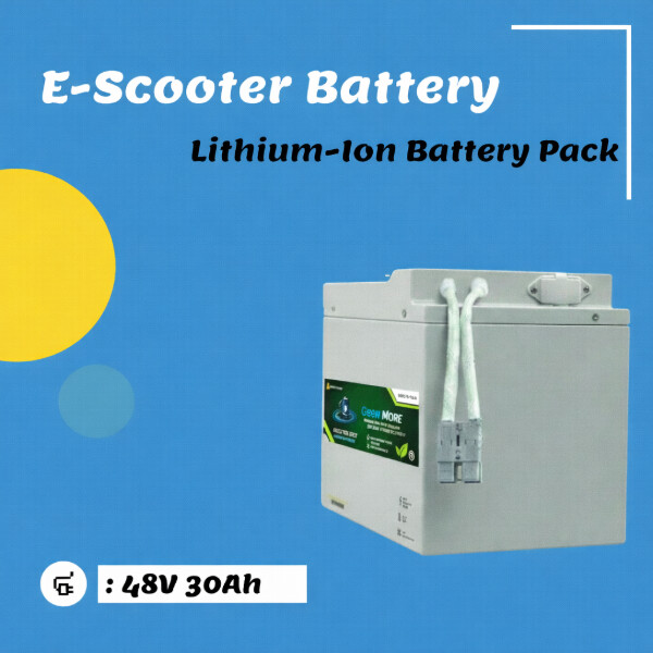 E scooter battery lithium battery pack 48v 30ah (1)